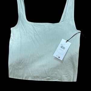 RVCA Ribbed Crop Tank Top